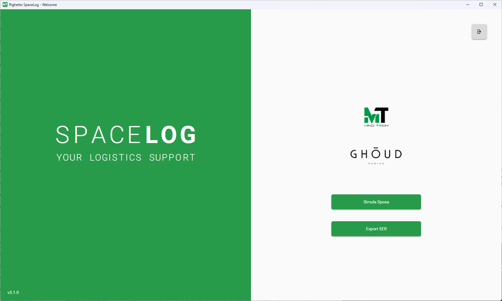Immagine del case study Spacelog