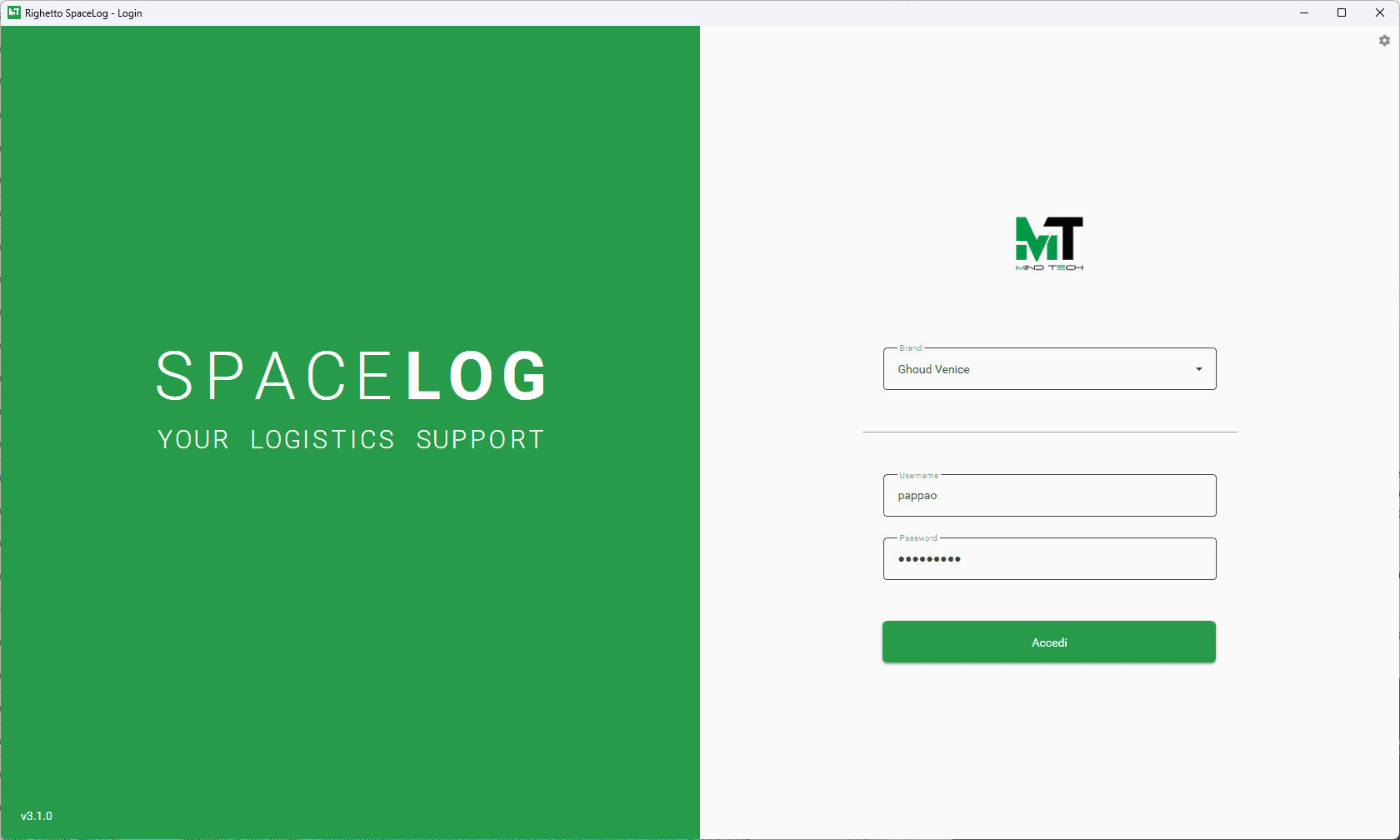 Spacelog