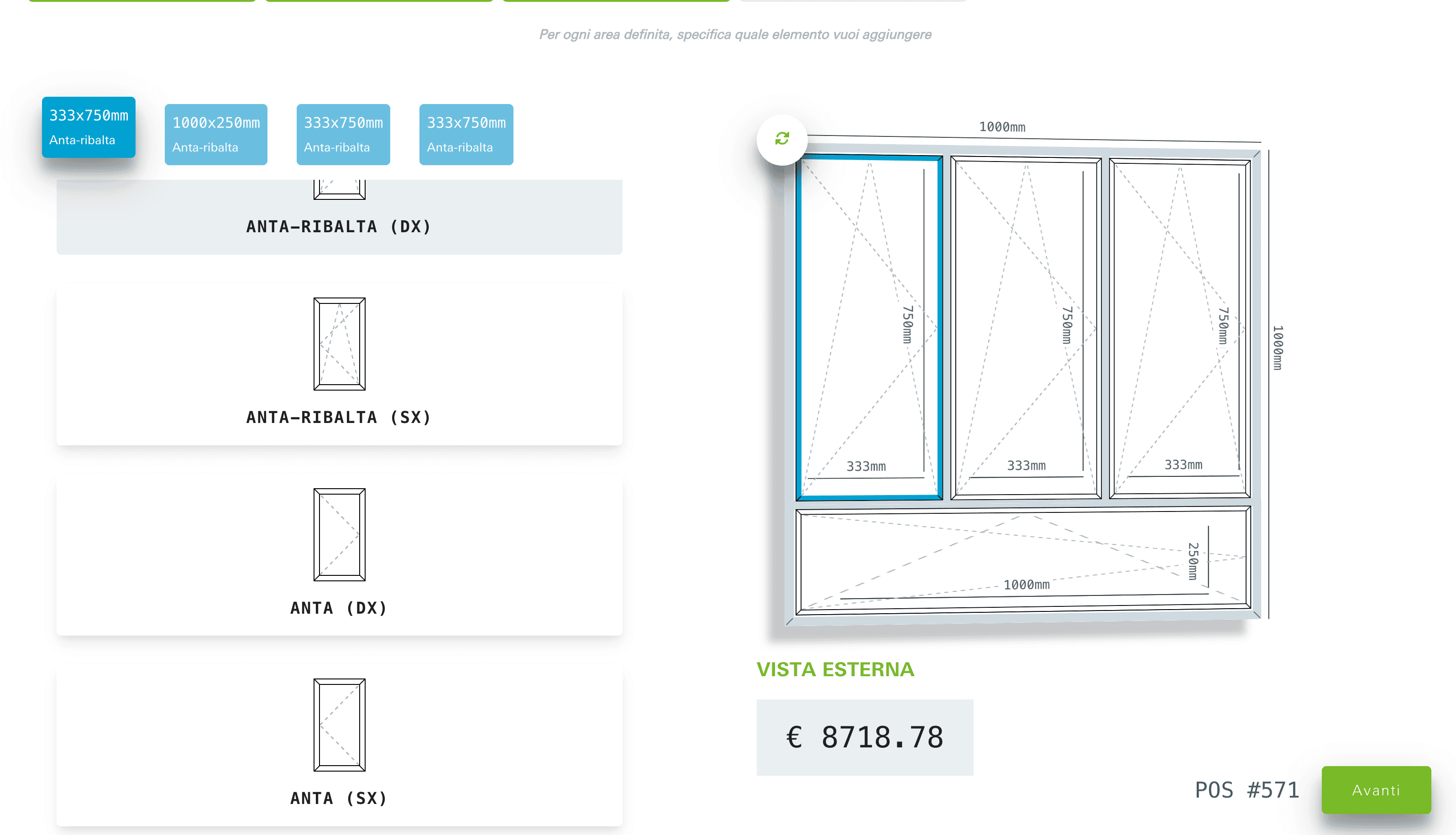 Immagine del case study Configuratore prodotti Schüco